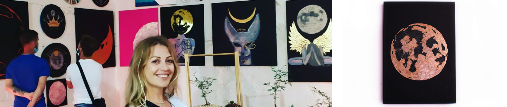 Selena Kravitz - Moon Art